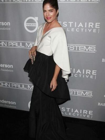 H Σέλμα Μπλερ με Christian Syriano 