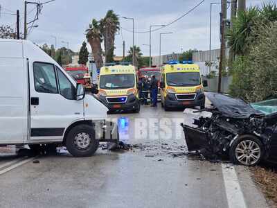 Πάτρα: Τροχαίο στο Ακταίο με τρεις τραυμ...