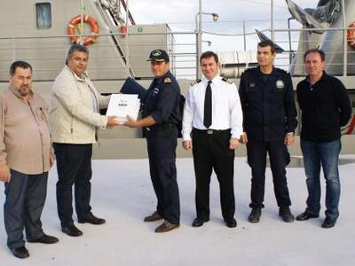 Βυθομέτρηση στον όρμο του Αιγίου