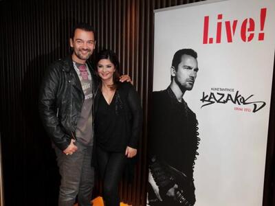 Κωνσταντίνος Καζάκος, Βάσια Παναγοπούλου 