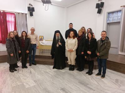 Κοπή της Πρωτοχρονιάτικης Πίτας του Γυμν...