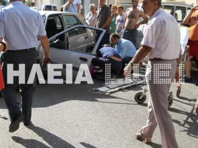 Πύργος: Τροχαίο καραμπόλα με τρία σταθμε...
