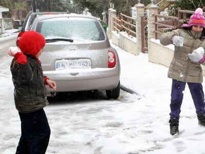 Δυτική Ελλάδα: Ο  χειμώνας κάνει ...έφοδ...