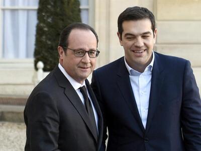 Το tweet του Φρανσουά Ολάντ από την Αθήνα 