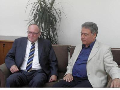 Στο Σπ. Σπύρου ο Πρέσβης της Γερμανίας στην Ελλάδα