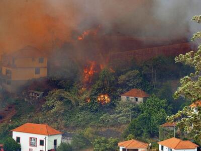 Πύρινη κόλαση η Πορτογαλία -  Τέσσερις κ...