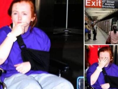 Απίστευτο: Πέρασαν από πάνω της τρία τρέ...