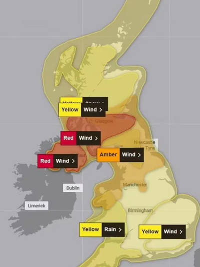 Οι περιοχές που θα επηρεαστούν τις επόμενες ώρες