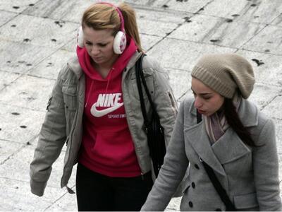 Πάτρα: Υπό το μηδέν η θερμοκρασία στην πόλη