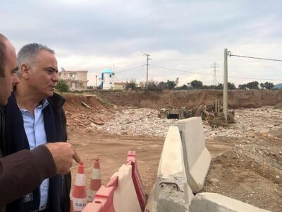 Στις πληγείσες περιοχές της Αιτωλοακαρνα...