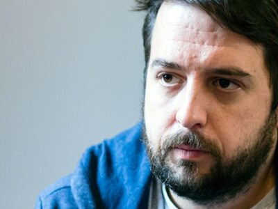 O σκηνοθέτης Φεντερίκο Περέτι.