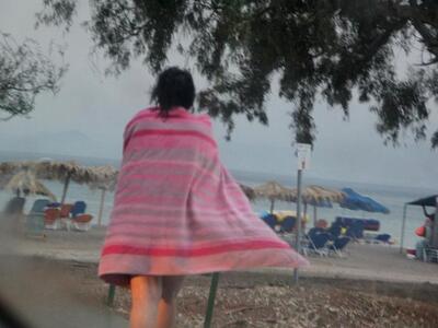 Και μετά τον καύσωνα βροχές και χαλάζι! ...