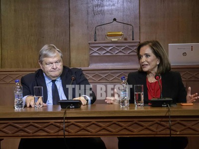 Πάτρα: Βενιζέλος και Μπακογιάννη συζήτησ...