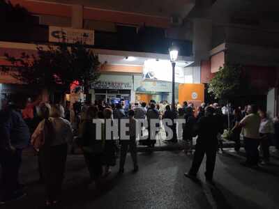 Ευχάριστο το κλίμα στο εκλογικό κέντρο τ...