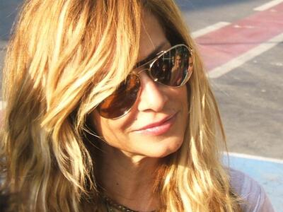 Η Άννα Βίσση με την κόρη της στην Κύπρο 