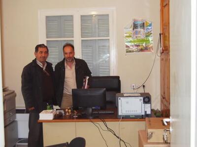 Εγκατάσταση στον Αγ. Νικόλαου  Σπάτα .