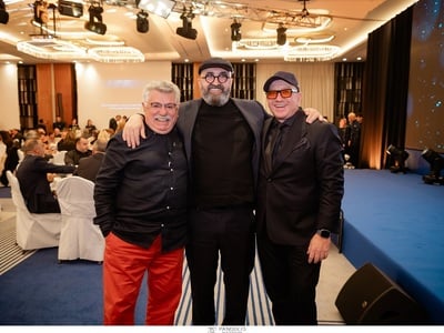 Οι πολυβραβευμένοι σεφ Λευτέρης Λαζάρου,...