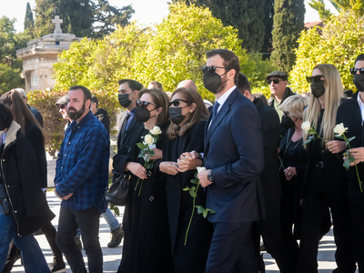 Κηδεία Χρήστου Κυριαζή: Τον αποχαιρέτησα...