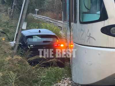 Πάτρα: Σύγκρουση του Προαστιακού με ΙΧ -...