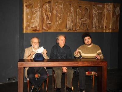 Σ. Κάπαρης, Β. Κατσικονούρης και Γ. Παπα...