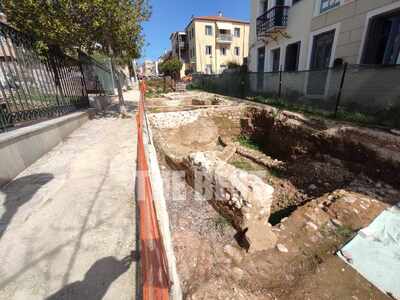 Αρχαιολογικός χώρος η οδός Σωτηριάδου, σ...