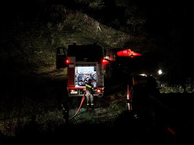 Κάηκε παράπηγμα στον Άραξο τα ξημερώματα 