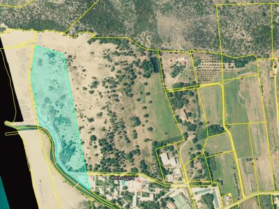 Η επίμαχη περιοχή των 35 στρεμμάτων στην...