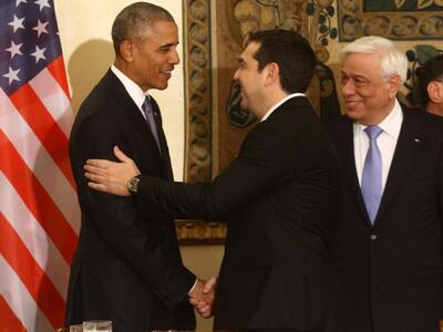 Το επίσημο δείπνο στο Προεδρικό Μέγαρο γ...