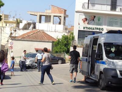 Ένα τροχαίο, μετά την κουκουναριά της Αρ...