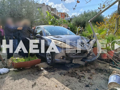 Πύργος: Οδηγός έχασε τον έλεγχο και «προ...