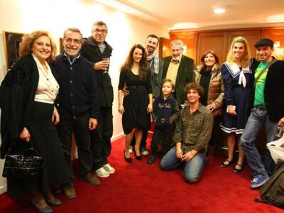 Από αριστερά η Όλγα Πολίτου, ο Στέλιος Σ...