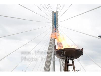 Η Πάτρα υποδέχθηκε την Ολυμπιακή Φλόγα-Δ...