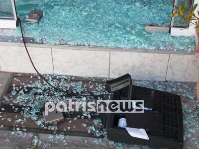 Ηλεία: έσπασαν με πέτρες τις τζαμαρίες δ...