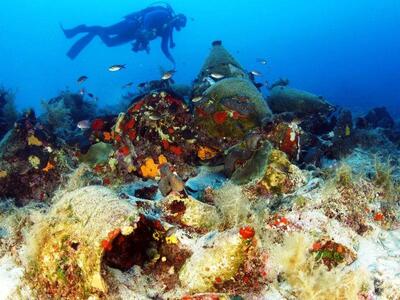 Τρία αρχαία ναυάγια μεταξύ Κέρκυρας και Παξών