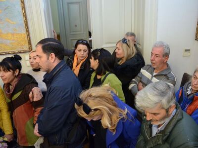 Στο πλευρό των 8μηνίτων εργαζομένων ο Δή...