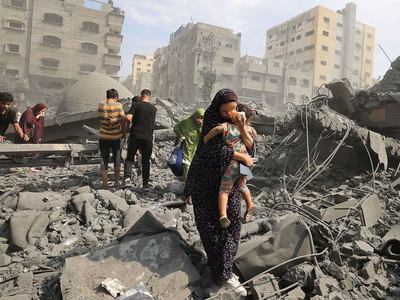 7 μήνες «κόλασης» στην Γάζα: «Μοιάζει πρ...