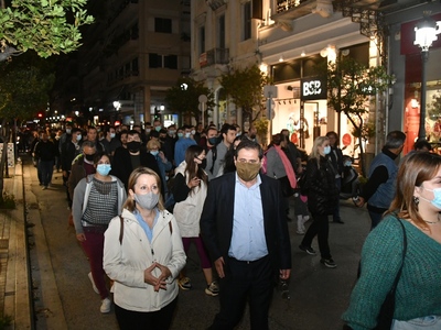 Παρών στο συλλαλητήριο του Εργατικού Κέν...