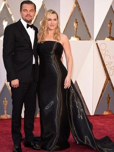 Λεονάρντο ντι Κάπριο με Armani, Κέιτ Γου...