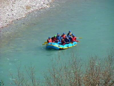 Ράφτινγκ στον Εύηνο