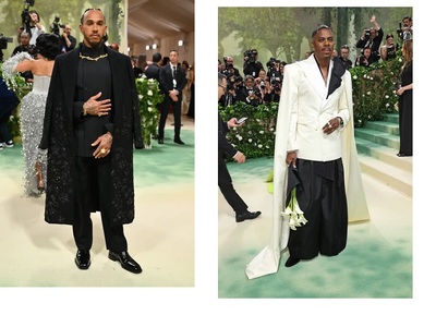 Λιούις Χάμιλτον με Burberry, Kόλμαν Ντομ...