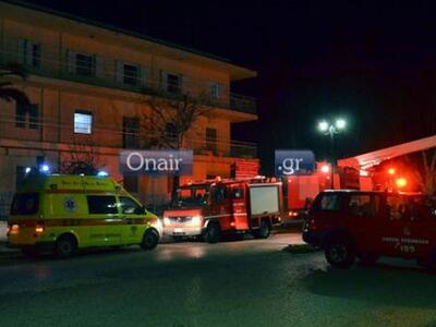 Μεσολόγγι: Πυρκαγιά στο εργαστήρι Παναγί...