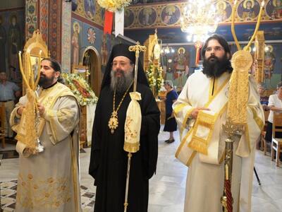 Πάτρα: Με λαμπρότητα τιμήθηκε ο Άγιος Αι...