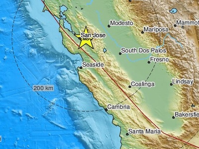 Σεισμός 5,1 Ρίχτερ στην Καλιφόρνια