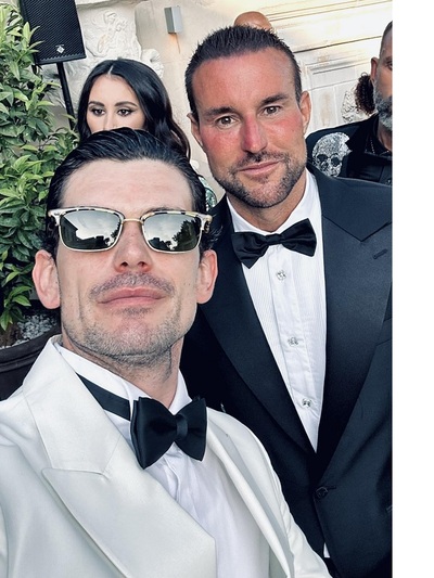 Με τον designer Philipp Plein