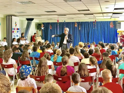 Ομιλία του Άγγελου Τσιγκρή για τη σχολικ...