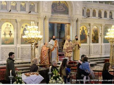 Η Κυριακή των Ε΄ Νηστειών στην Ιερά Μητρ...