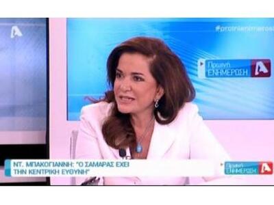 Μπακογιάννη: Η ΝΔ σήμερα είναι μικρό κόμμα