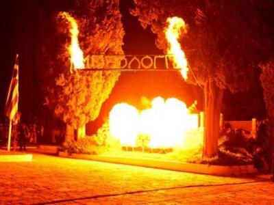 Μεσολόγγι: Λαμπρές αλλά για πρώτη φορά χ...