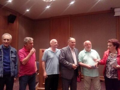 Βράβευση βετεράνων δημοσιογράφων της ΕΣΗ...