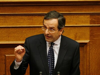 Ο Σαμαράς δείχνει την "έξοδο" ...